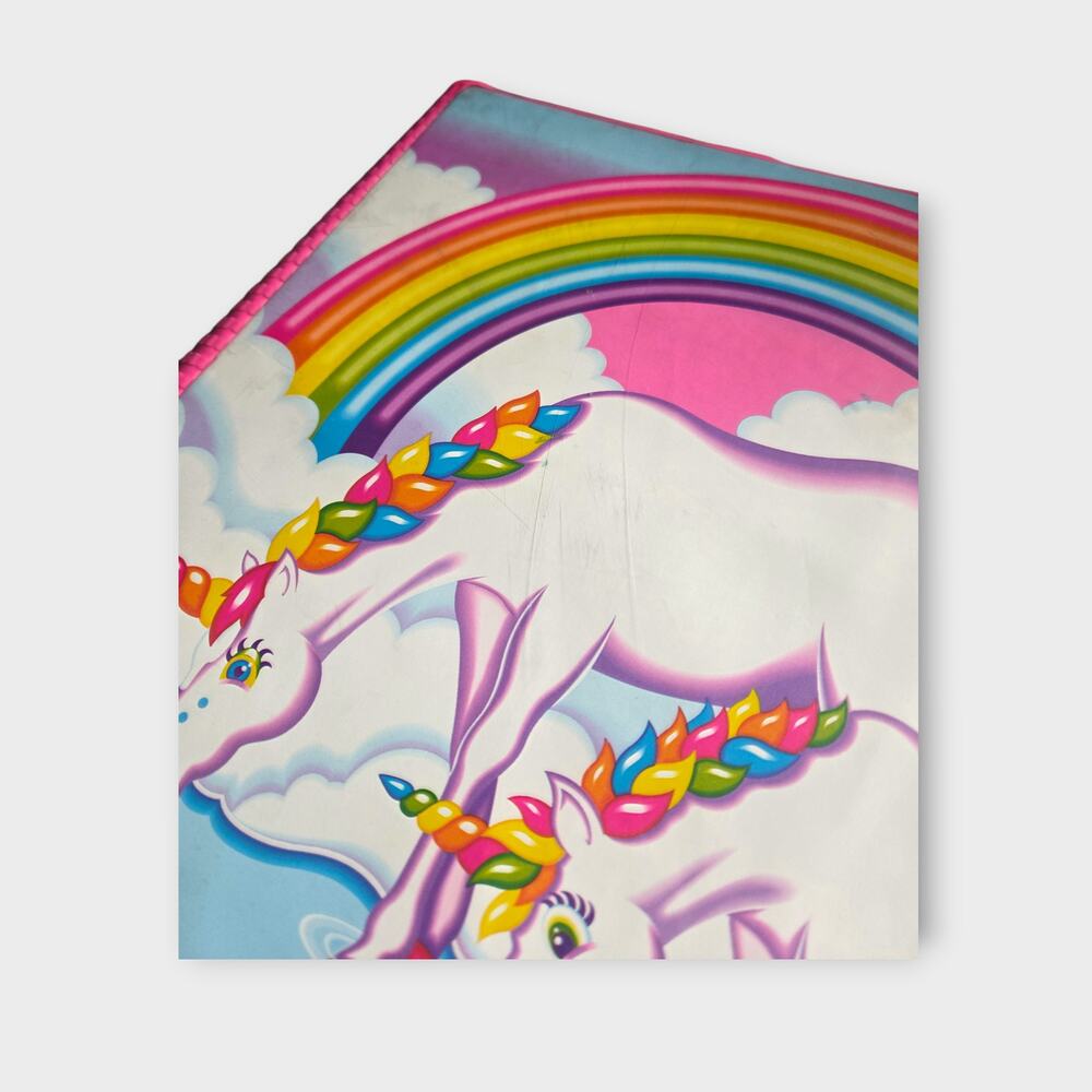 Lisa Frank Vintage Fantastic World 3 Ring Binder Unicorns Rainbow 90s - Picture 3 of 10